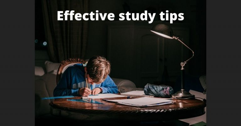 effective study tips for college students